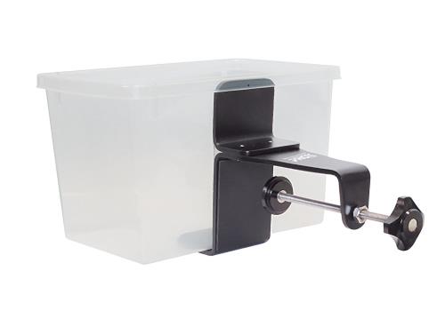 プロックス ワカサギ水槽+万力 ブラック . PX835PM