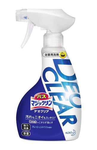バスマジックリン DEOCLEAR(デオクリア) 風呂洗剤 擦らず落とす フレッシュシトラスの香り 本体 380ml バスマジックリン DEOCLEAR(デオクリア) 風呂洗剤 擦らず落とす フレッシュシトラスの香り 本体 380ml