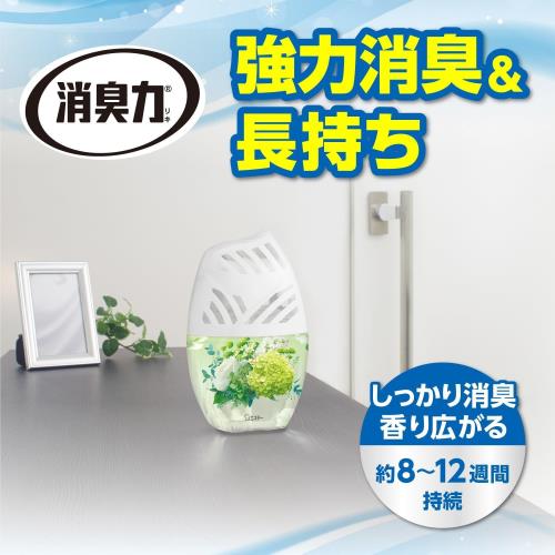 消臭力 [まとめ買い] 玄関 リビング 部屋用 置き型 グリーンブーケ 400mL6個 お部屋の消臭力 部屋 寝室 消臭剤 消臭 芳香剤