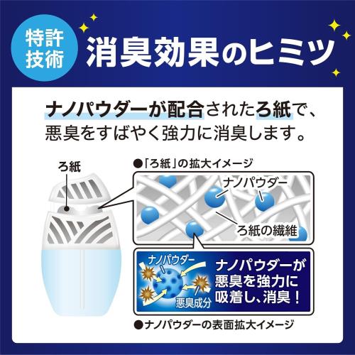 消臭力 [まとめ買い] 玄関 リビング 部屋用 置き型 グリーンブーケ 400mL6個 お部屋の消臭力 部屋 寝室 消臭剤 消臭 芳香剤