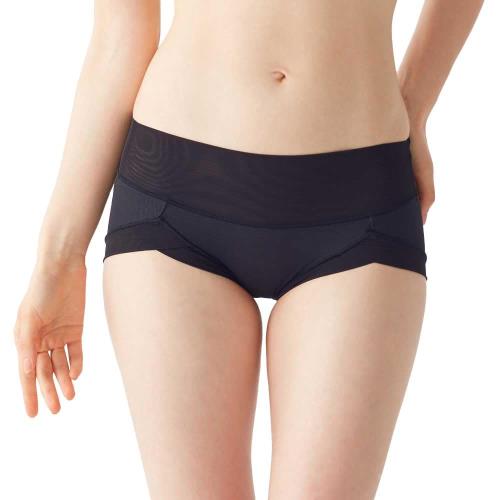 [グンゼ] ガードル 美姿勢サポート ショートガードル 足元締め付けない Tuche トゥシェ JG1000H レディース ブラック M