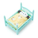 サンリオ(SANRIO) サンリオ ミニチュアベッド ポチャッコ ぽちゃこ pochacco ミニチュアコレクション キャラクター 9.566cm 410730 SANRIO