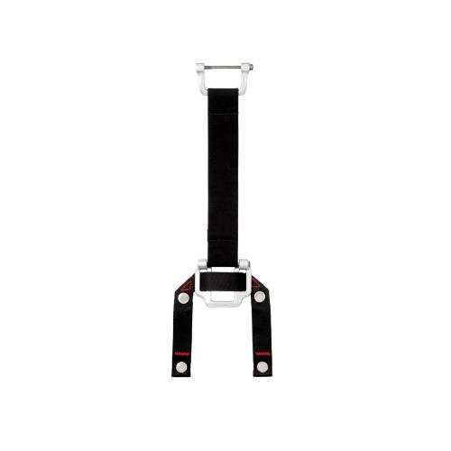 タジマ 胴当てベルトハンガー DBH 伸縮性のある生地で腰周りの負担軽減 ネジ止め＆ボタンホックとの「ダブルロック」で強固に連結(別売：SEG胴当て) 接合部は高強度アルミダイカスト