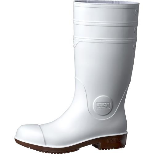 [ミドリ安全] ハイグリップ 安全靴 JIS規格 長靴 耐油 耐薬 耐滑 NHG1000 スーパー ホワイト 26.0 cm