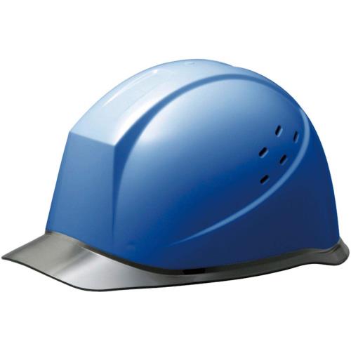 [ミドリ安全] ヘルメット 作業用 PC製 通気孔付 クリアバイザー SC12PCLV RA3 UP ウインドフロー ブル..