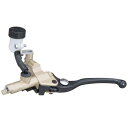 デイトナ NISSIN (ニッシン) バイク用 クラッチマスターシリンダー 横型 5/8インチ ゴールドボディ/ブラックレバー 61754