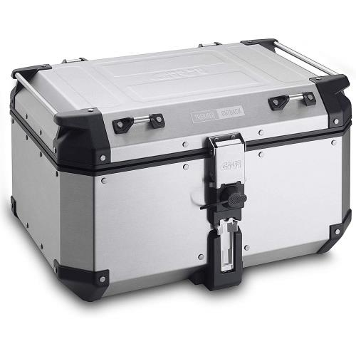 GIVI(ジビ) バイク リアボックス モノキー 58L アルミ製 TREKKER OUTBACKシリーズ OBKN58A シルバー 98486