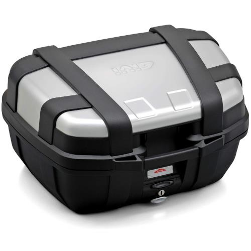 GIVI(ジビ) バイク リアボックス モノキー 52L TREKKERシリーズ TRK52N シルバー 77431
