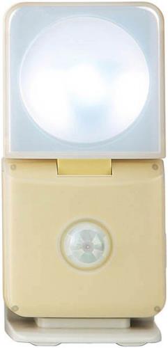 ムサシ RITEX 「センサーライトハンディライトの1台2役! 」 インテリアLEDセンサーライト smart 乾電池..