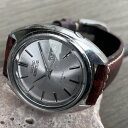 【中古品】【OH済み】SEIKO/セイコー 5ACTUS/5アクタス 21石 Cal.7019 キャリバー 機械式 自動巻き腕時計 精工舎亀戸工場/SS 1970年 11月製造品 動作確認済み クリーニング/ケース 風防交換 アンティークウォッチ 中三針 イタリアンレザーベルト付き メンズウォッチ