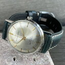 【中古品/美品】【OH済み】CITIZEN/シチズン Deluxe/デラックス 23石 間接中三針式 機械式 手巻き時計 1959年製造 動作確認済み クリーニング/ケース/風防磨き済み アンティークウォッチ 中三針 イタリアンレザーベルト付き