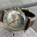 【中古品】【OH済み】CITIZEN/シチズン HOMER/ホーマー 21石 機械式 手巻き時計 1961年製造 動作確認済み クリーニング/ケース/風防磨き済み アンティークウォッチ 中三針 イタリアンレザーベルト付き 国産腕時計