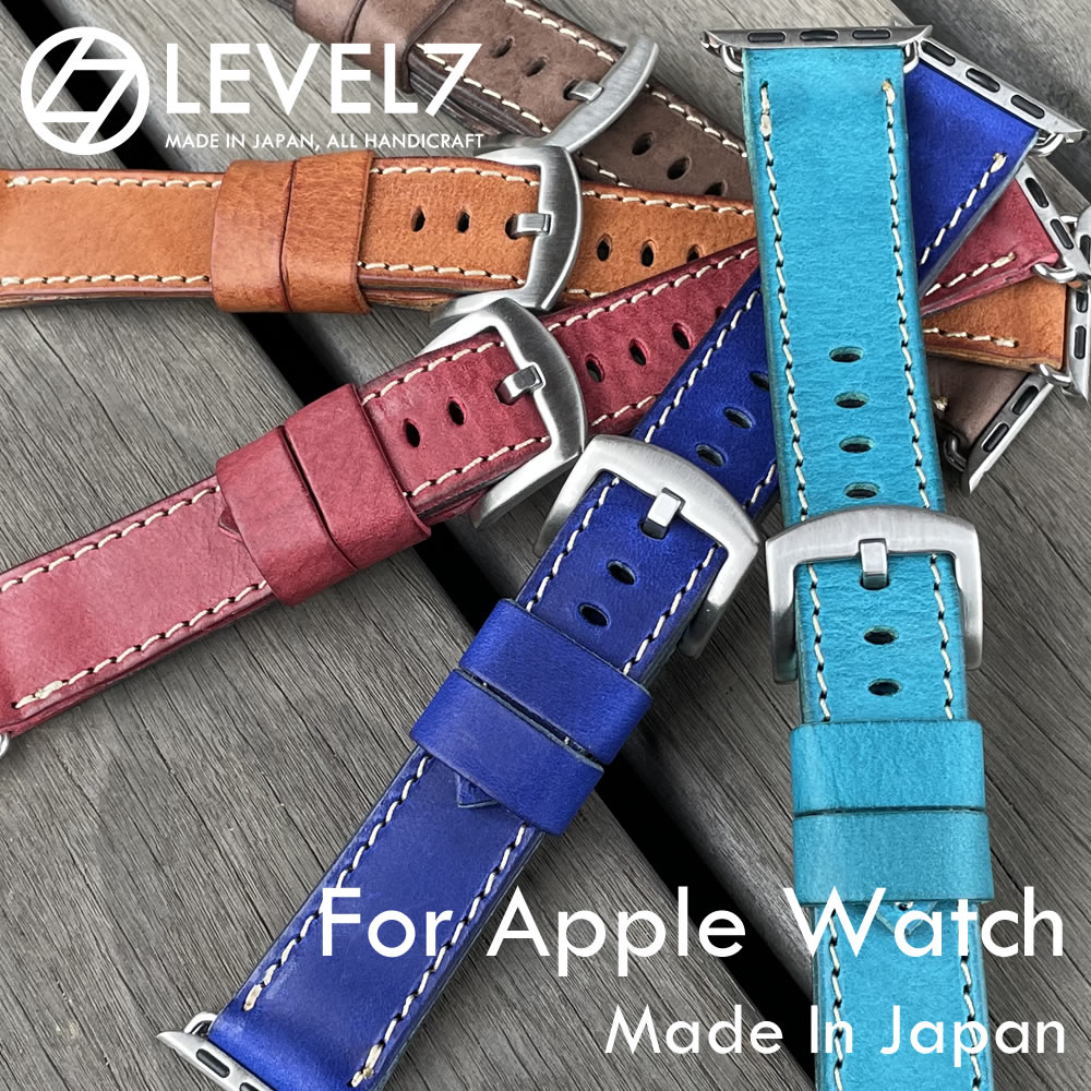 日本製 ハンドメイド Apple watch アッ