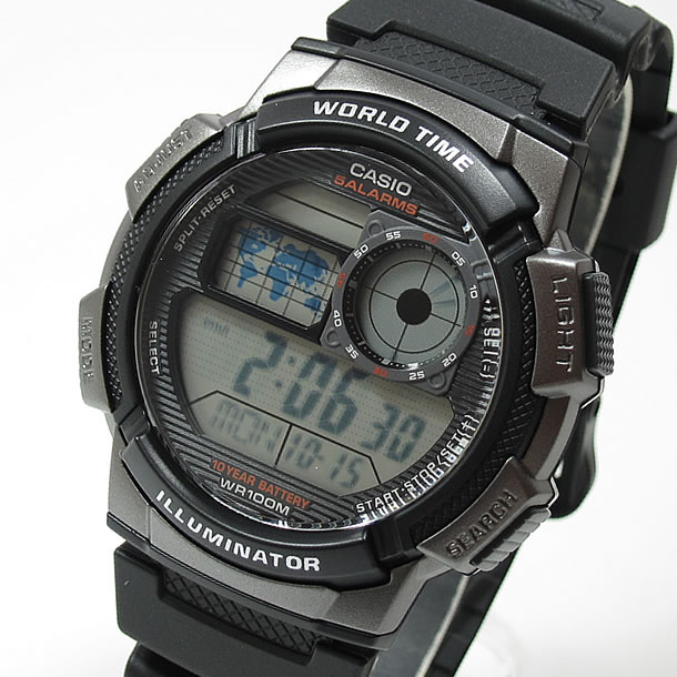 CASIO カシオ AE-1000W-1B/AE1000W-1B スポー