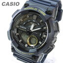 CASIO カシオ AEQ-110W-2A/AEQ110W-2A アナデジ スポーツ ブルー キッズ 子供 かわいい メンズ チープカシオ チプカシ 腕時計
