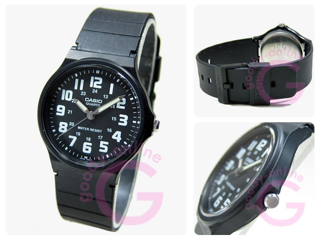 CASIO カシオ MQ-71-1B/MQ71-1B ベーシック アナログ ホワイトダイアル キッズ 子...