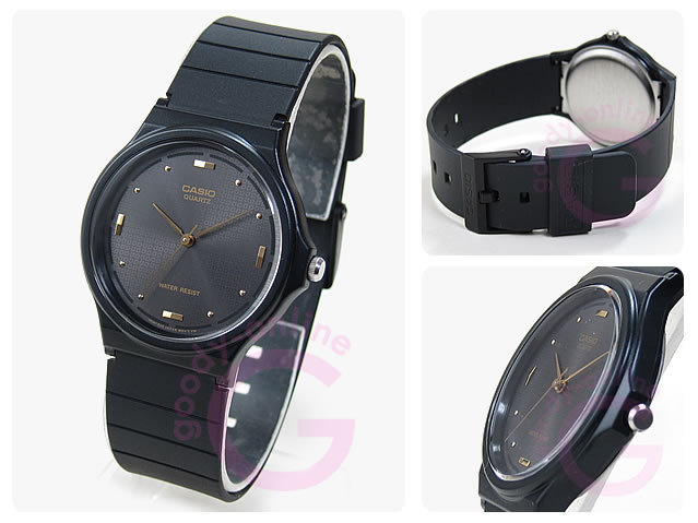 【メール便送料無料】 CASIO カシオ MQ-76-1A/MQ76-1A ベーシック アナログ ブラック キッズ 子供 かわいい メンズ チープカシオ チプカシ 腕時計