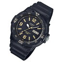 CASIO カシオ MRW-200H-1B3/MRW200H-1B3 スポーツギア ミリタリーテイスト ゴールドインデックス ペアモデル キッズ 子供 かわいい メンズ チープカシオ チプカシ 腕時計 【あす楽対応】 その1