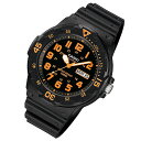 CASIO カシオ MRW-200H-4B/MRW200H-4B スポーツギア ミリタリーテイスト オレンジインデックス ペアモデル キッズ 子供 かわいい メンズ チープカシオ チプカシ 腕時計 その1