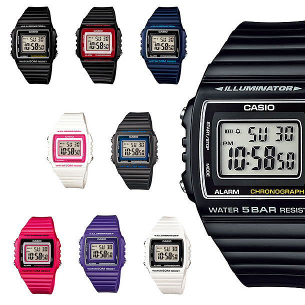 【CASIO カシオ W-215H シリーズ 全8種】 W-