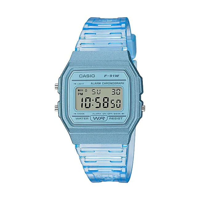 CASIO/カシオ チープカシオ 人気のチプカシ デジタル 日付 カレンダー付 ブルー/ピ...