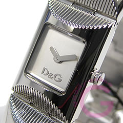 ドルチェ&ガッバーナ D&G TIME （ドルチェ＆ガッバーナ） DW0322 TWEED／ツィード シルバー ブレス レディースウォッチ 腕時計【あす楽対応】