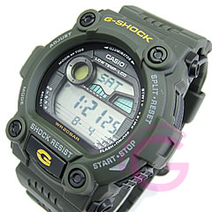 【並行輸入品】 CASIO G-SHOCK カシオ Gショック G-7900-3DR/G-7900-3 タイドグラフ 耐低温仕様 グリーン メンズウォッチ 腕時計