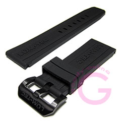 LUM-TEC (ルミテック) 22mm対応 ラバーストラップ PVDバックル 純正 替えベルト 腕時計