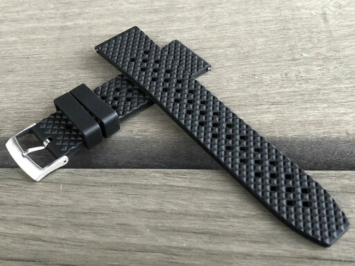 耐熱性、耐油性に優れたFKMラバー使用 腕時計替えベルトダイバーズウォッチ JLRWB033 LEVEL7