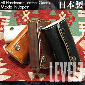 /MADE IN JAPANLEVEL7/٥륻֥ KEY CASE/ޤꥭ ܳ ̥ץ쥶  /MADE IN JAPAN ϥɥᥤ