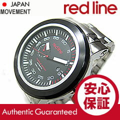 RED LINE（レッドライン） 50046-BB-SS-11 Torque Sport／トルクスポート 自動巻き メタルバンド ブラックダイアル メンズウォッチ 腕時計