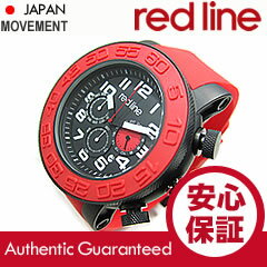 RED LINE（レッドライン）50052-BB-01-RDS ブラック×レッド Xlerator Chronograph/アクセラレイター クロノグラフ メンズウォッチ 腕時計 【あす楽対応】