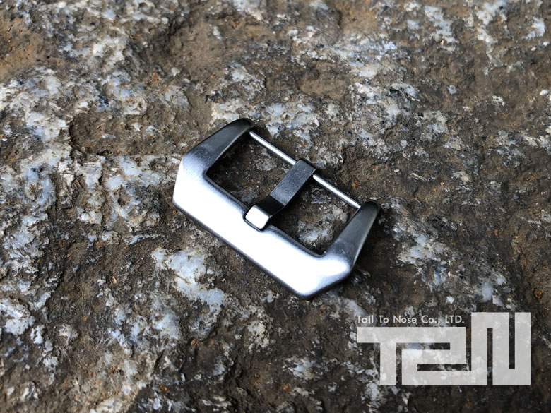 【20MM/22MM/24MM/26MM 替えバックル】 T2N Strap/T2Nストラップ CHSS-SC ネジ込み式バックル つや消しブラッシュ 尾錠 腕時計用【あす楽対応】