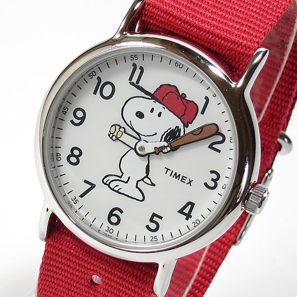 TIMEX （タイメックス） TW2R41400 Peanuts／ピーナッツ スヌーピー キッズ・子供にオススメ！ かわいい！ ユニセックス 腕時計