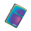  ZIPPO ジッポー スペクトラム オイルライター レギュラーサイズ PVD加工 虹色 151ZL