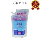 ケミコート 超電水クリーンシュ!シュ!詰め替え用1000ml×6本セット 電解アルカリイオン水使用の強力クリーナー。無臭・無泡だから拭き取り簡単。水由来で手肌に...