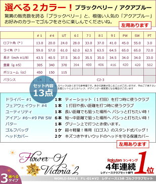 人気ランキング1位 FL-01★V2 レディース13点 ゴルフクラブフルセット 初級者,ビギナー,ランキング受賞,井戸木プロ,推薦,女性,セット,おしゃれ,ゴルフクラブセット,激安【add-option】