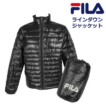 FILA フィラ 軽くて薄い 防寒 ライト ダウンジャケット メンズ 冬 アウター FH7380【沖縄/北海道は別途送料必要】【あす楽】