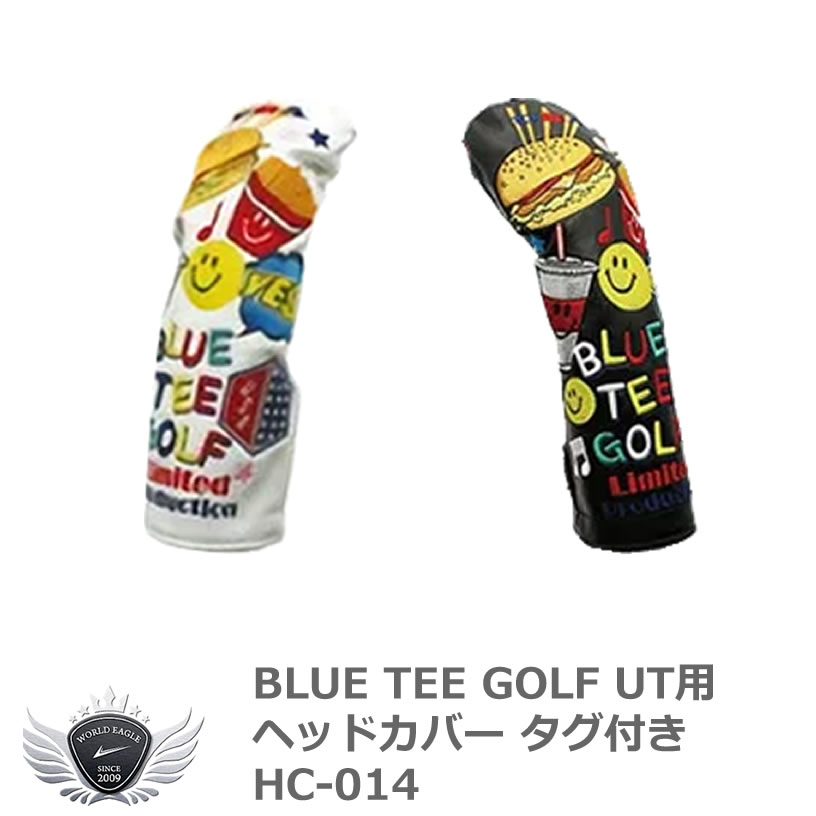 BLUE TEE GOLF ブルーティーゴルフ スマイルバーガー UT用ヘッドカバー HC-014