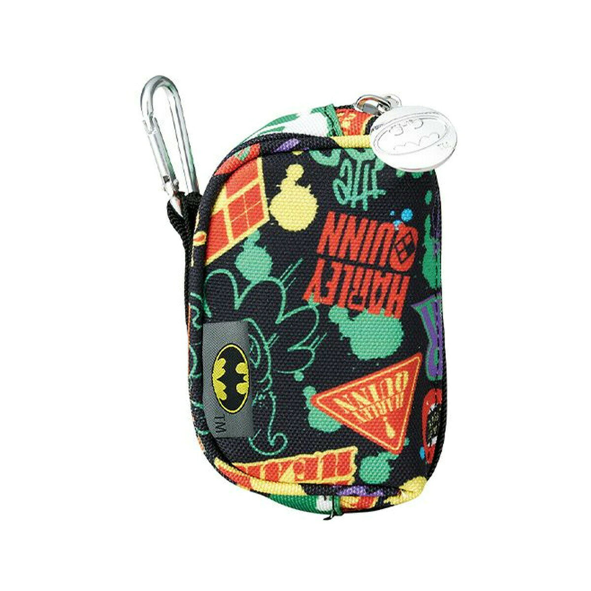 ポーチ ミニトートバッグ ラウンドバッグ DC ジョーカーアンドハーレイクイン コン...