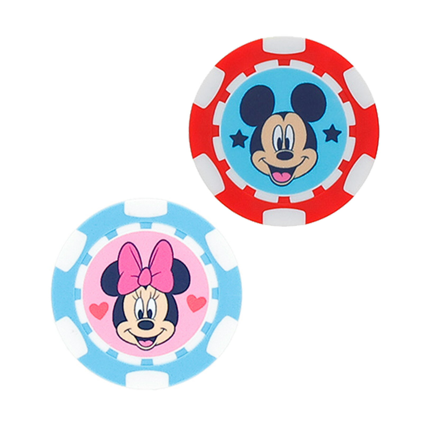 ゴルフ カジノチップ ディズニー ミッキー・ミニー マークスター コインマーカー 【IR】のサムネイル