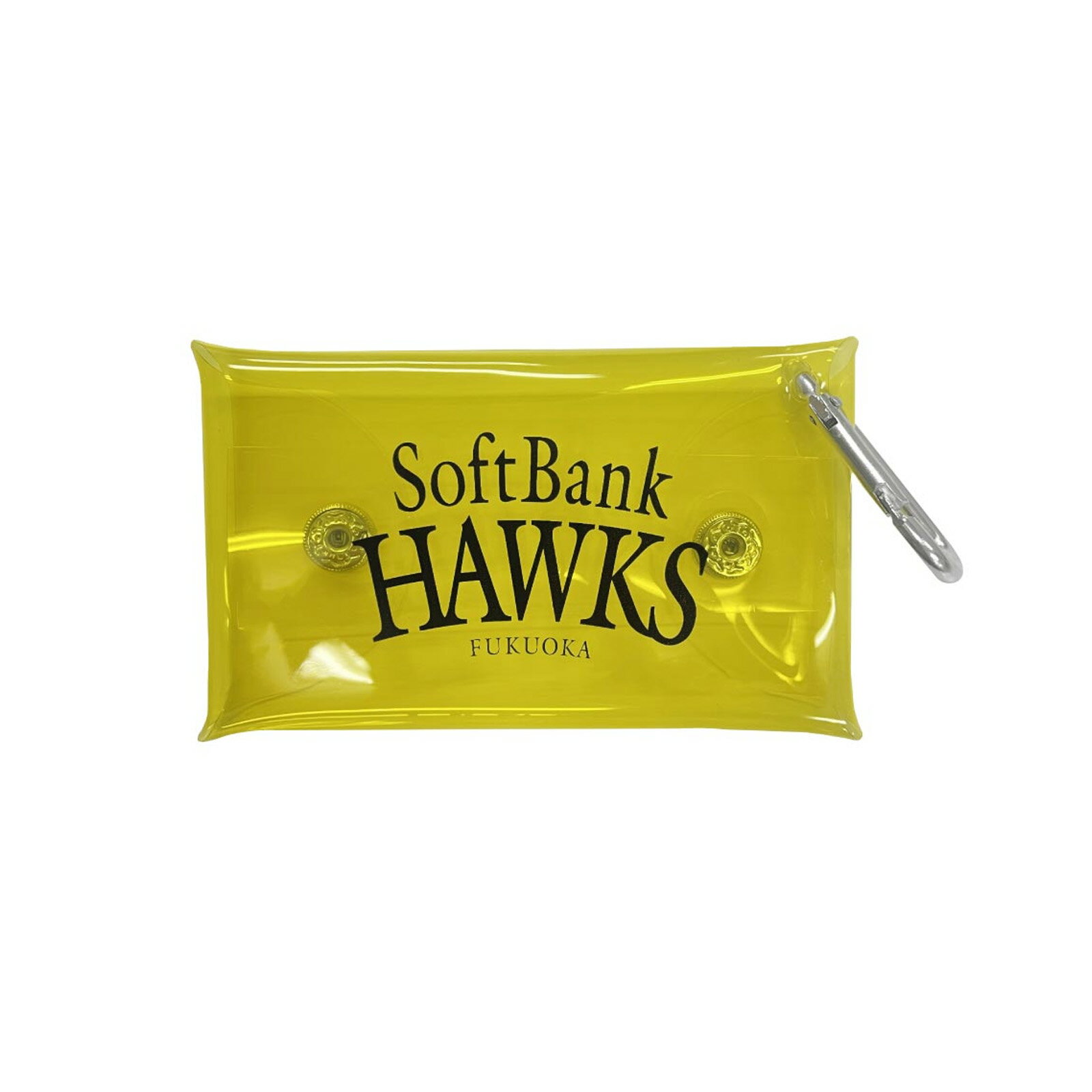 ポーチ ミニトートバッグ ラウンドバッグ プロ野球!NPB!福岡ソフトバンクホークス クリアケース SBAC-5736 【IR】