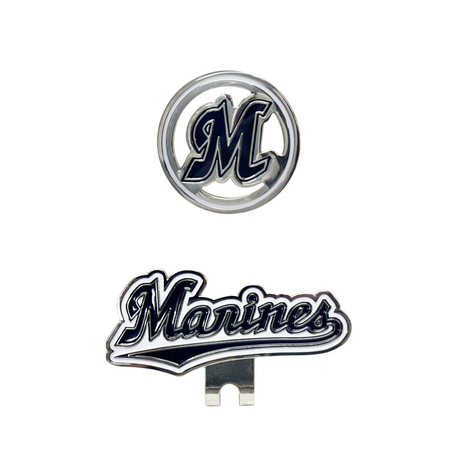 ゴルフ キャップ 取付 プロ野球！NPB！千葉ロッテマリーンズ クリップマーカー LMAC-5710 【IR】