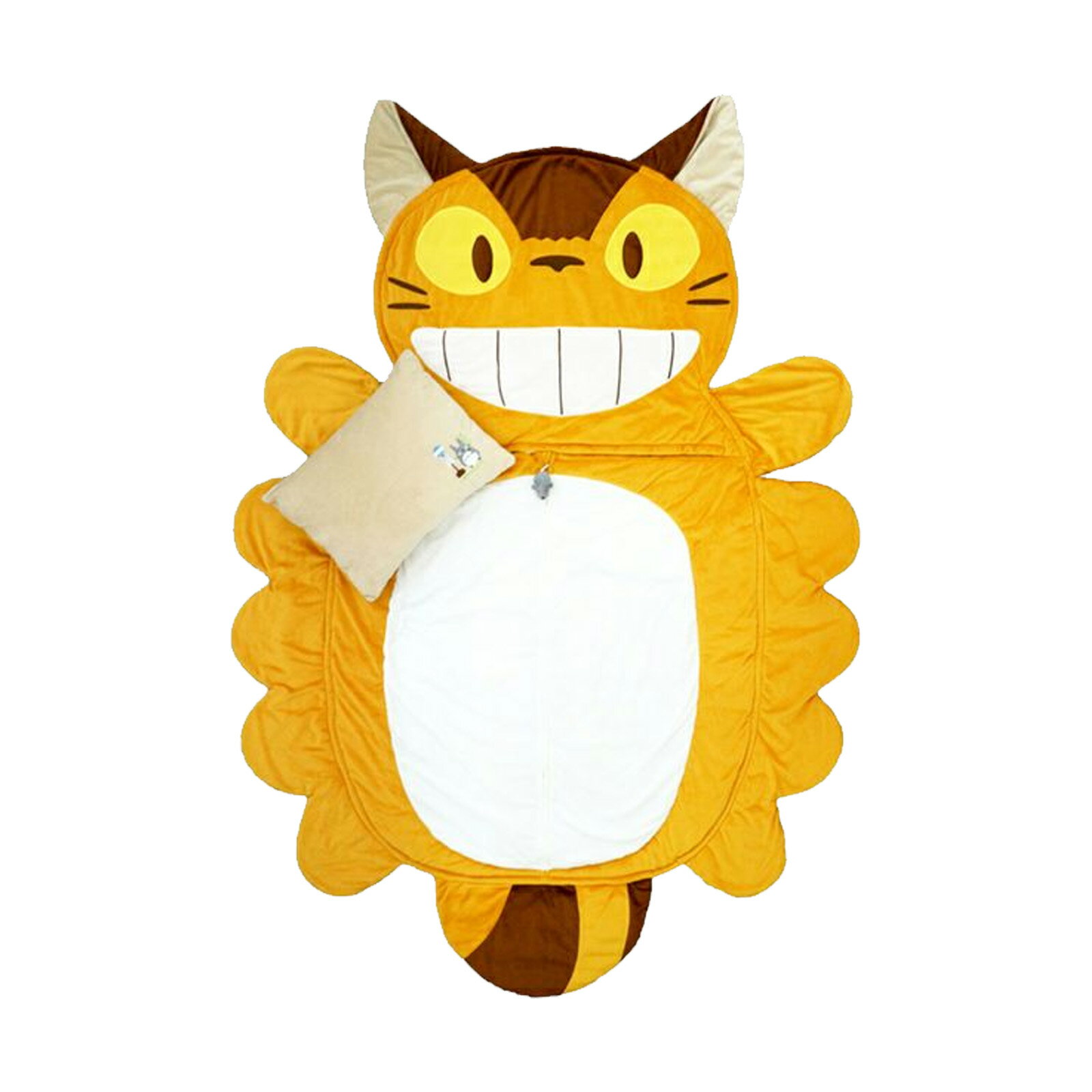 景品 賞品 ゴルフ コンペ グッズ ジブリ となりのトトロ 夢行きネコバス シュラフ 子供用寝袋 【IR】