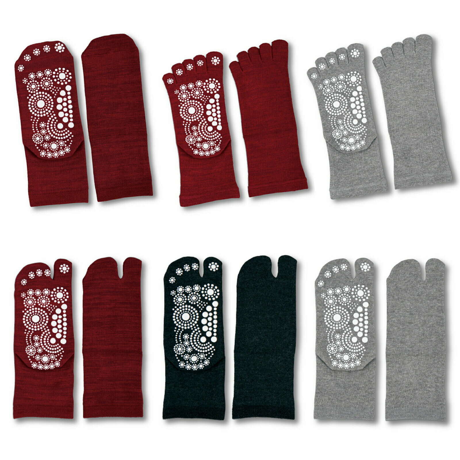 レディース ソックス 靴下 TSUBO レシピ PLUS 足つぼ 22-25cm 【IR】