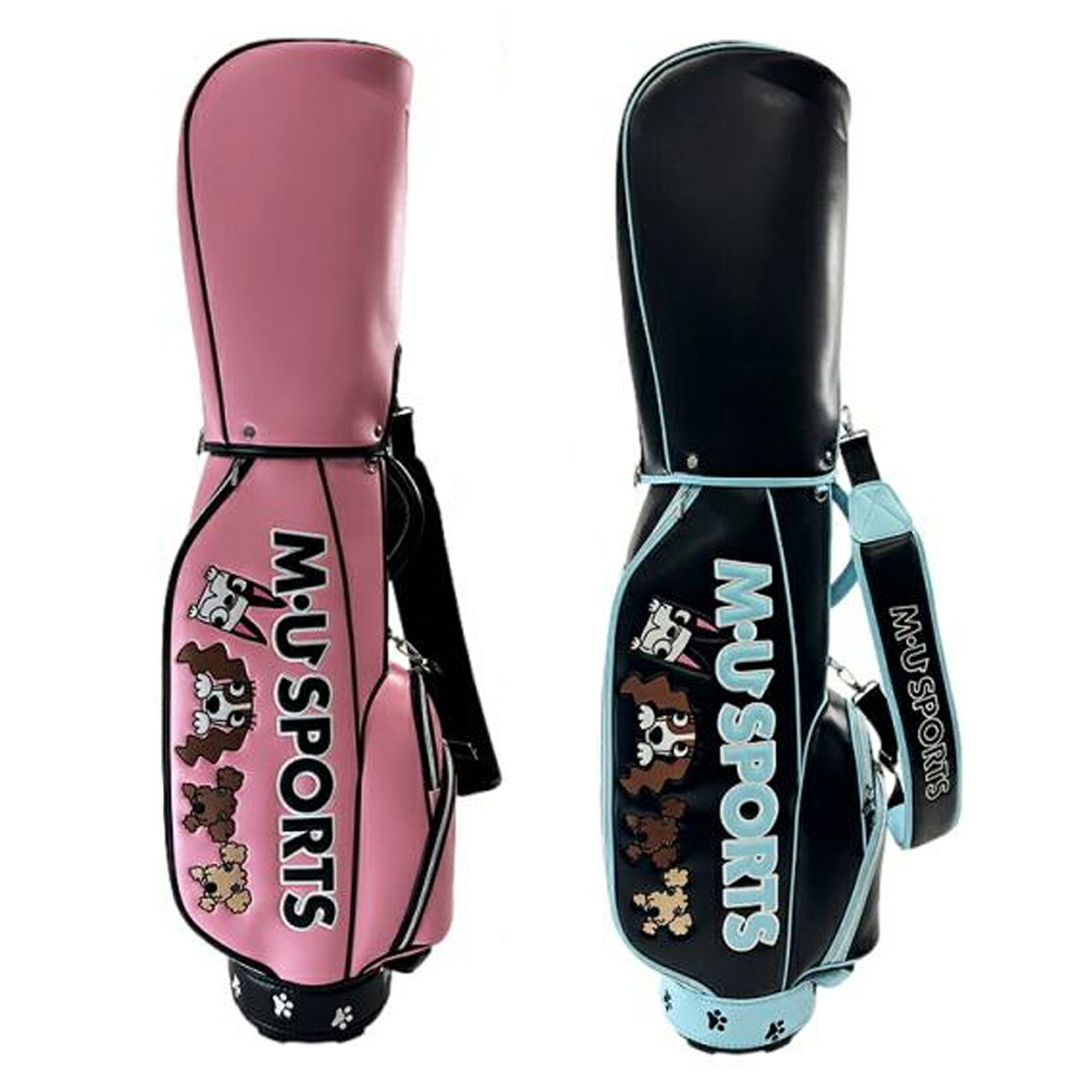 ゴルフ レディース キャディ バッグ MU SPORTS ベストセラー復刻キャディバッグ 703R6150 【IR】