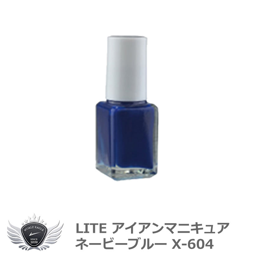 ゴルフ ヘッド 交換 メンテナンス ライト アイアンマニキュア ネービーブルー X-604 【IR】