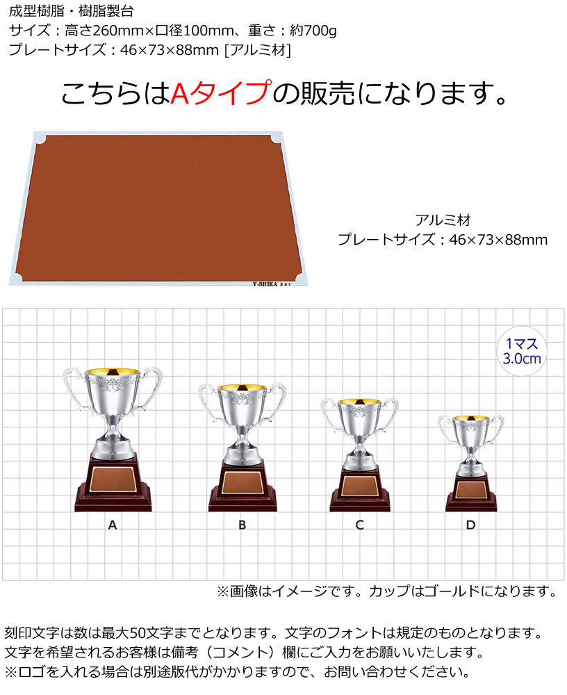ウルトラゴルフの優勝 大会 ゴルフ コンペ 松下徽章 ノーブルカップ No.2063-A Aタイプ 【IR】｜アングル2
