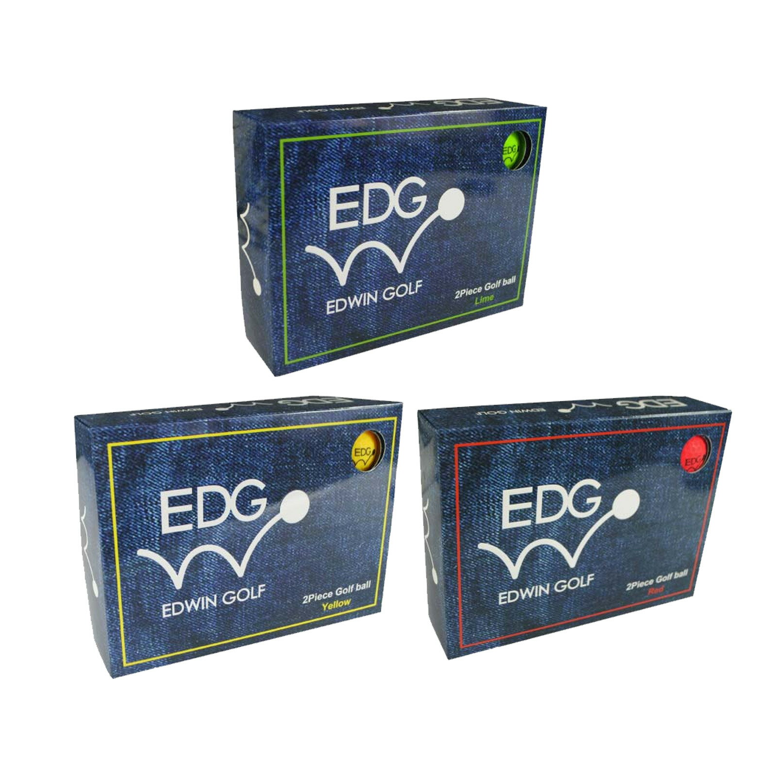 ゴルフ用品 ラウンド用品 ゴルフボール EDWIN GOLF エドウィンゴルフ ゴルフボール マット EDBA-3776 【IR】