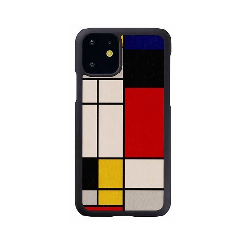 iPhone11 Pro 木製ケース カバー iPhone 11Pro 天然木 Man&Wood Mondrian WoodI16839i58R スマホ　スマートフォン docomo au softbank6.1 アイフォン ポイント 送料無料 4589753058392